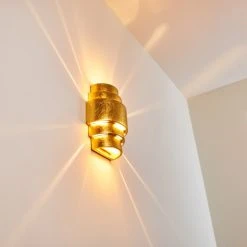 Hofstein Handan Wandleuchte Gold, 1-flammig 26 Hofstein Handan Wandleuchte Gold, 1-flammig -Wandleuchten Verkauf handan wandleuchte h3010129 do4 5