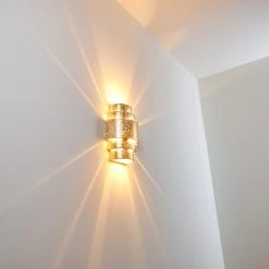 Hofstein Handan Wandleuchte Gold, 1-flammig -Wandleuchten Verkauf handan wandleuchte h3010259 do4 2