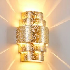 Hofstein Handan Wandleuchte Gold, 1-flammig -Wandleuchten Verkauf handan wandleuchte h3010259 do4 8