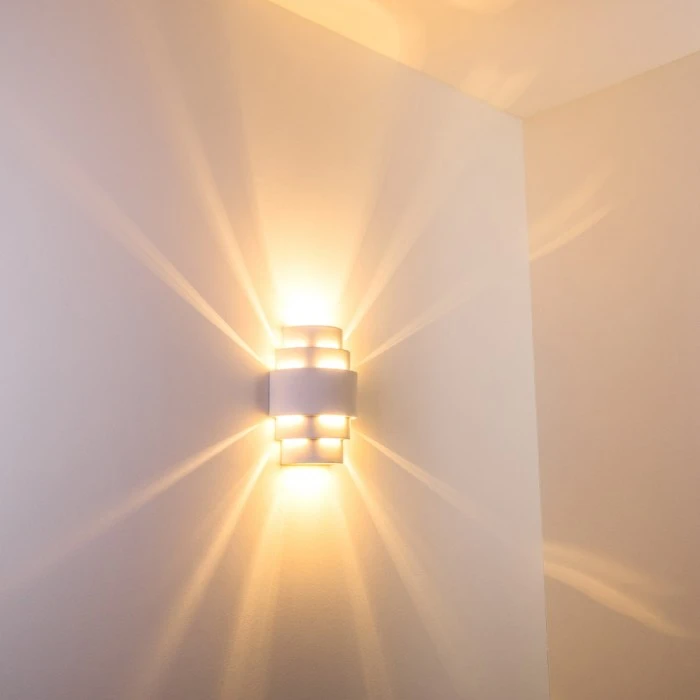 Hofstein Handan Wandleuchte Weiß, 1-flammig 4 Hofstein Handan Wandleuchte Weiß, 1-flammig - Image 4