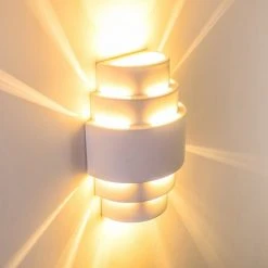 Hofstein Handan Wandleuchte Weiß, 1-flammig 21 Hofstein Handan Wandleuchte Weiß, 1-flammig -Wandleuchten Verkauf handan wandleuchte h329 4