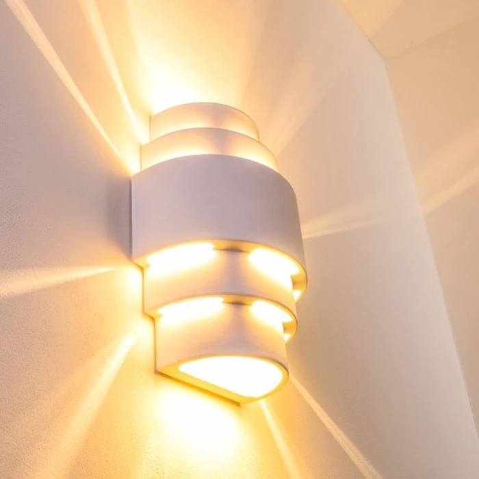 Hofstein Handan Wandleuchte Weiß, 1-flammig 10 Hofstein Handan Wandleuchte Weiß, 1-flammig - Image 10