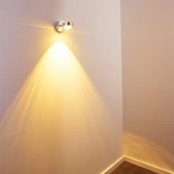 Hofstein Harare Wandleuchte LED Aluminium, 1-flammig 39 Hofstein Harare Wandleuchte LED Aluminium, 1-flammig -Wandleuchten Verkauf harare wandleuchte h348 linse 19