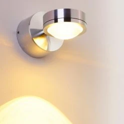 Hofstein Harare Wandleuchte LED Aluminium, 1-flammig 28 Hofstein Harare Wandleuchte LED Aluminium, 1-flammig -Wandleuchten Verkauf harare wandleuchte h348 linse 8