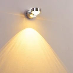 Hofstein Harare Wandleuchte LED Aluminium, 1-flammig 29 Hofstein Harare Wandleuchte LED Aluminium, 1-flammig -Wandleuchten Verkauf harare wandleuchte h348 linse 9