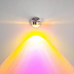 Hofstein Harare Wandleuchte LED Aluminium, 1-flammig 14 Hofstein Harare Wandleuchte LED Aluminium, 1-flammig -Wandleuchten Verkauf harare wandleuchte h348 magenta glas 2