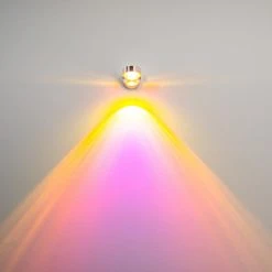 Hofstein Harare Wandleuchte LED Aluminium, 1-flammig 20 Hofstein Harare Wandleuchte LED Aluminium, 1-flammig -Wandleuchten Verkauf harare wandleuchte h348 magenta glas 8