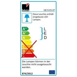 Helestra ONNO Wandleuchte LED Weiß, 1-flammig -Wandleuchten Verkauf helestra onno wandleuchte 18 1225 07 do1 8