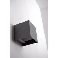 Helestra Wandleuchte LED Grau, Silber, 2-flammig -Wandleuchten Verkauf helestra wandleuchte a28442 46 do1 17