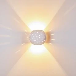 Hofstein Herculano Wandleuchte Weiß, 1-flammig 28 Hofstein Herculano Wandleuchte Weiß, 1-flammig -Wandleuchten Verkauf herculano wandleuchte h169651 do4 10