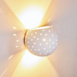 Hofstein Herculano Wandleuchte Weiß, 1-flammig 30 Hofstein Herculano Wandleuchte Weiß, 1-flammig -Wandleuchten Verkauf herculano wandleuchte h169651 do4 12