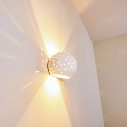 Hofstein Herculano Wandleuchte Weiß, 1-flammig 20 Hofstein Herculano Wandleuchte Weiß, 1-flammig -Wandleuchten Verkauf herculano wandleuchte h169651 do4 2