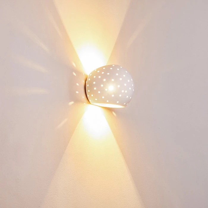 Hofstein Herculano Wandleuchte Weiß, 1-flammig 10 Hofstein Herculano Wandleuchte Weiß, 1-flammig - Image 10