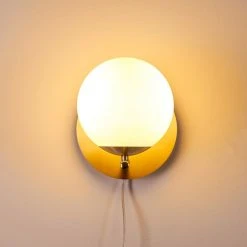 Hofstein Hogatza Wandleuchte Messing, 1-flammig -Wandleuchten Verkauf hogatza wandleuchte h3356395 6