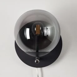 Hofstein Hogatza Wandleuchte Schwarz, 1-flammig 30 Hofstein Hogatza Wandleuchte Schwarz, 1-flammig -Wandleuchten Verkauf hogatza wandleuchte h3356425 13