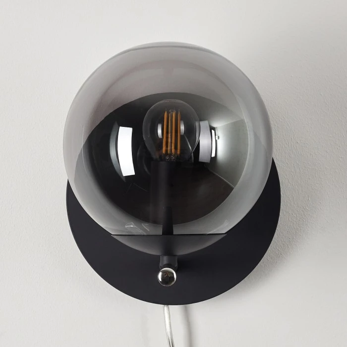 Hofstein Hogatza Wandleuchte Schwarz, 1-flammig 14 Hofstein Hogatza Wandleuchte Schwarz, 1-flammig - Image 14