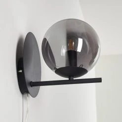 Hofstein Hogatza Wandleuchte Schwarz, 1-flammig 32 Hofstein Hogatza Wandleuchte Schwarz, 1-flammig -Wandleuchten Verkauf hogatza wandleuchte h3356425 15