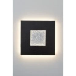 Holländer ECLIPSE GROSS Wandleuchte LED Schwarz, Silber, Braun, 1-flammig