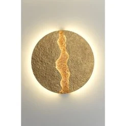 Holländer ERUPTION GROSS Wandleuchte LED Rot, Gold, 1-flammig