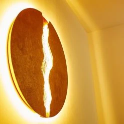 Holländer ERUPTION Wandleuchte LED Rot, Gold, 1-flammig -Wandleuchten Verkauf hollaender eruption wandleuchte 300 k 13230 14