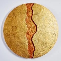 Holländer ERUPTION Wandleuchte LED Rot, Gold, 1-flammig -Wandleuchten Verkauf hollaender eruption wandleuchte 300 k 13230 17