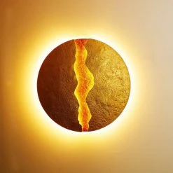 Holländer ERUPTION Wandleuchte LED Rot, Gold, 1-flammig -Wandleuchten Verkauf hollaender eruption wandleuchte 300 k 13230 2