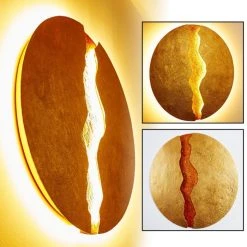 Holländer ERUPTION Wandleuchte LED Rot, Gold, 1-flammig -Wandleuchten Verkauf hollaender eruption wandleuchte 300 k 13230 5