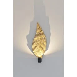 Holländer GAMBA Wandleuchte LED Schwarz, Gold, Bronze, 1-flammig