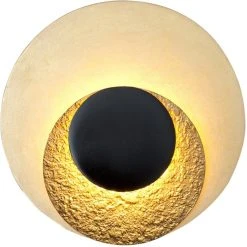 Holländer LABOCCA Wandleuchte LED Schwarz, Gold, 2-flammig -Wandleuchten Verkauf hollaender labocca wandleuchte 300 k 13247 3