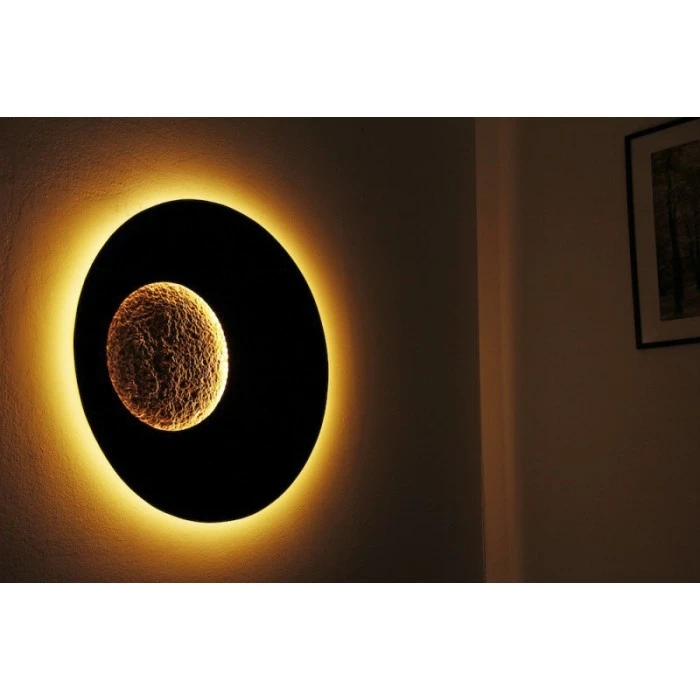 Holländer LUNA Wandleuchte LED Braun, Gold, 1-flammig 9 Holländer LUNA Wandleuchte LED Braun, Gold, 1-flammig - Image 9
