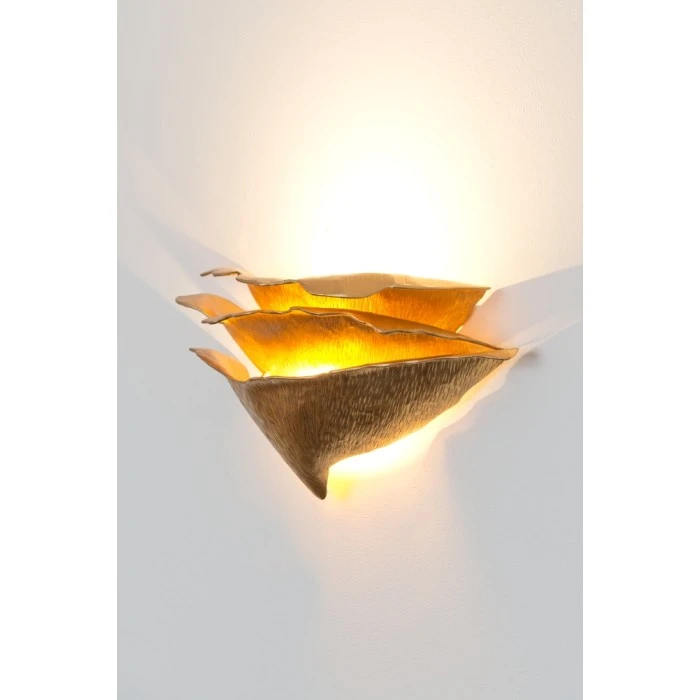 Holländer MECORIZZA Wandleuchte LED Gold, 3-flammig 4 Holländer MECORIZZA Wandleuchte LED Gold, 3-flammig – Bild 4