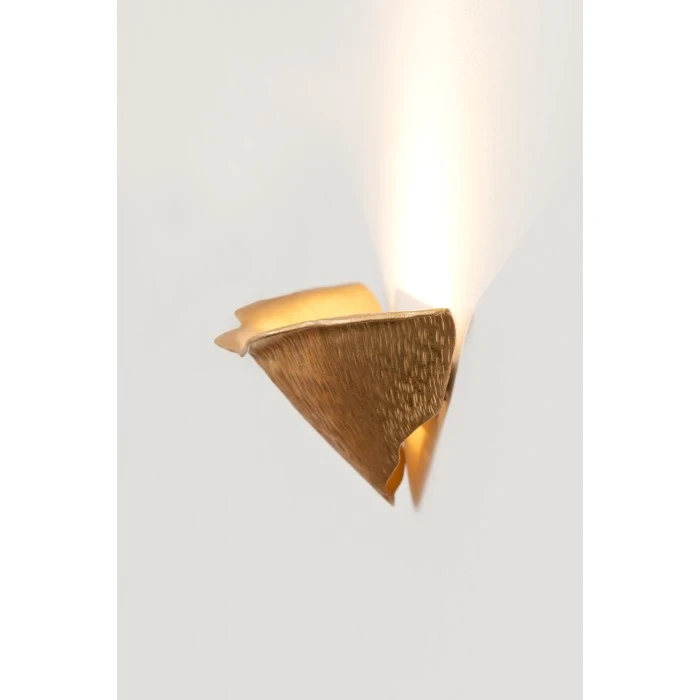 Holländer MECORIZZA Wandleuchte LED Gold, 1-flammig 5 Holländer MECORIZZA Wandleuchte LED Gold, 1-flammig – Bild 5