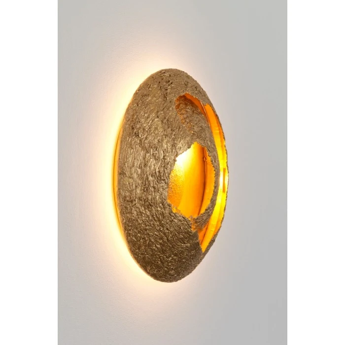 Holländer NIDODIVESPE Wandleuchte LED Gold, 1-flammig 3 Holländer NIDODIVESPE Wandleuchte LED Gold, 1-flammig – Bild 3