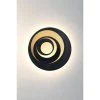 Holländer SPIRALE Wandleuchte LED Schwarz, Braun, Gold, 1-flammig