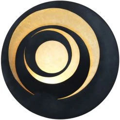 Holländer SPIRALE Wandleuchte LED Schwarz, Braun, Gold, 1-flammig 8 Holländer SPIRALE Wandleuchte LED Schwarz, Braun, Gold, 1-flammig -Wandleuchten Verkauf hollaender spirale wandleuchte 300 k 1698 2