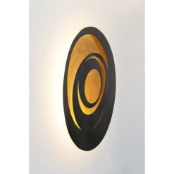 Holländer SPIRALE Wandleuchte LED Schwarz, Braun, Gold, 1-flammig 9 Holländer SPIRALE Wandleuchte LED Schwarz, Braun, Gold, 1-flammig -Wandleuchten Verkauf hollaender spirale wandleuchte 300 k 1698 3