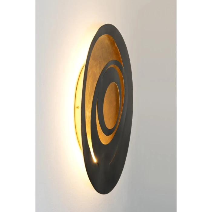 Holländer SPIRALE Wandleuchte LED Schwarz, Braun, Gold, 1-flammig 5 Holländer SPIRALE Wandleuchte LED Schwarz, Braun, Gold, 1-flammig – Bild 5