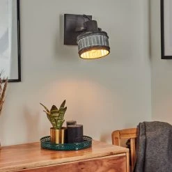 Hofstein Holsa Wandleuchte Schwarz, 1-flammig 24 Hofstein Holsa Wandleuchte Schwarz, 1-flammig -Wandleuchten Verkauf holsa wandleuchte h3451175 11