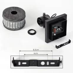 Hofstein Holsa Wandleuchte Schwarz, 1-flammig 17 Hofstein Holsa Wandleuchte Schwarz, 1-flammig -Wandleuchten Verkauf holsa wandleuchte h3451175 4