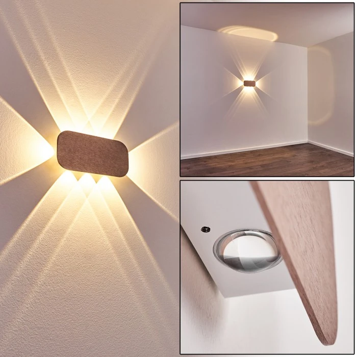 Hofstein Homad Wandleuchte LED Weiß, 1-flammig 1 Hofstein Homad Wandleuchte LED Weiß, 1-flammig