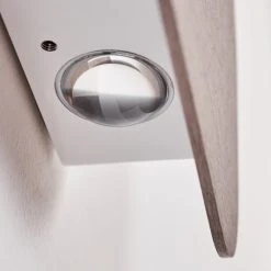 Hofstein Homad Wandleuchte LED Grau, 1-flammig -Wandleuchten Verkauf homad wandleuchte h3301333 do1 7