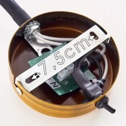 Hofstein Hovslund Wandleuchte Schwarz, Gold, 1-flammig -Wandleuchten Verkauf hovslund wandleuchte h3344170 21