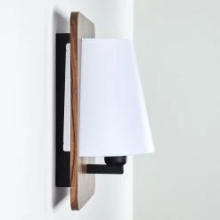 Hofstein Huddinge Wandleuchte Schwarz, Holz dunkel, 1-flammig 27 Hofstein Huddinge Wandleuchte Schwarz, Holz dunkel, 1-flammig -Wandleuchten Verkauf huddinge wandleuchte h3359754 8