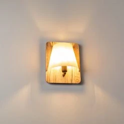 Hofstein Huddinge Wandleuchte Holz hell, 1-flammig -Wandleuchten Verkauf huddinge wandleuchte h3359778 6