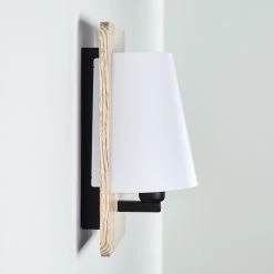 Hofstein Huddinge Wandleuchte Holz hell, 1-flammig -Wandleuchten Verkauf huddinge wandleuchte h3359778 8