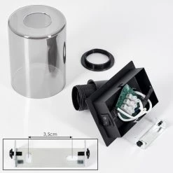 Hofstein Hunouri Wandleuchte Schwarz, 1-flammig 14 Hofstein Hunouri Wandleuchte Schwarz, 1-flammig -Wandleuchten Verkauf hunouri wandleuchte h3618998 4