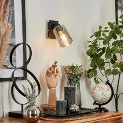 Hofstein Hunouri Wandleuchte Schwarz, 1-flammig 16 Hofstein Hunouri Wandleuchte Schwarz, 1-flammig -Wandleuchten Verkauf hunouri wandleuchte h3618998 6