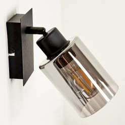 Hofstein Hunouri Wandleuchte Schwarz, 1-flammig 17 Hofstein Hunouri Wandleuchte Schwarz, 1-flammig -Wandleuchten Verkauf hunouri wandleuchte h3618998 7