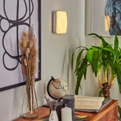 Hofstein Hutton Wandleuchte LED Nickel-Matt, 1-flammig -Wandleuchten Verkauf hutton wandleuchte h3550496 6