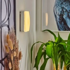 Hofstein Hutton Wandleuchte LED Nickel-Matt, 1-flammig -Wandleuchten Verkauf hutton wandleuchte h3550496 8